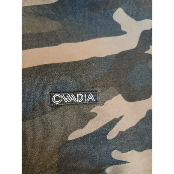 Ovadia and‎ sons Camo Cotton Mens sweatshirt XL